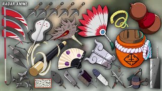 TODAS AS ARMAS NINJA DO UNIVERSO DE NARUTO