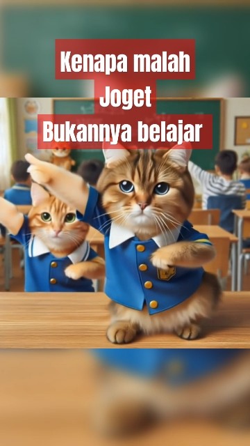 joget dulu sebelum belajar #catlovers #cute #cat #shortfeed #laguanakindonesia #animals #kucing