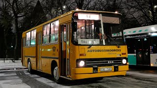 🇪🇪 Night is retro with the Ikarus bus of childhood and youth