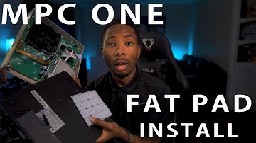 Mpc One fat pads install Retro Edition