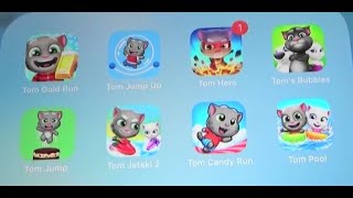 Tom Gold Run vs Jump Up Vs Bubbles Vs  Hero Dash Vs Cake Jump Vs Jetski 2 Vs Candy Run Vs Pool screenshot 5