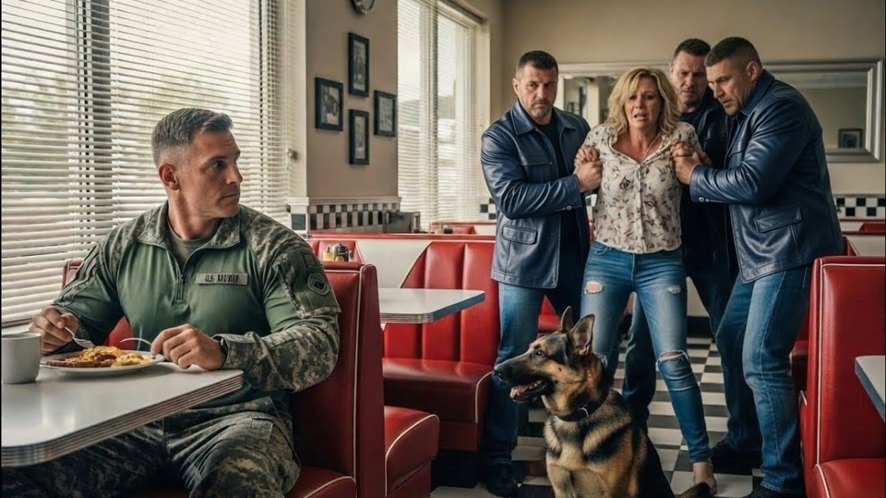 Бандиты Издевались Над Ней Каждый День —Пока Незнакомец С Собакой Не Вошёл В Дверь И Не Изменил Всё!