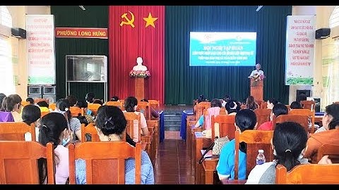 Tân Châu: Tập huấn kiến thức pháp luật cho cán bộ hội phụ nữ