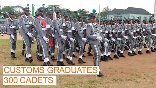 Customs: 300 Cadets Graduates From Training College Ikeja