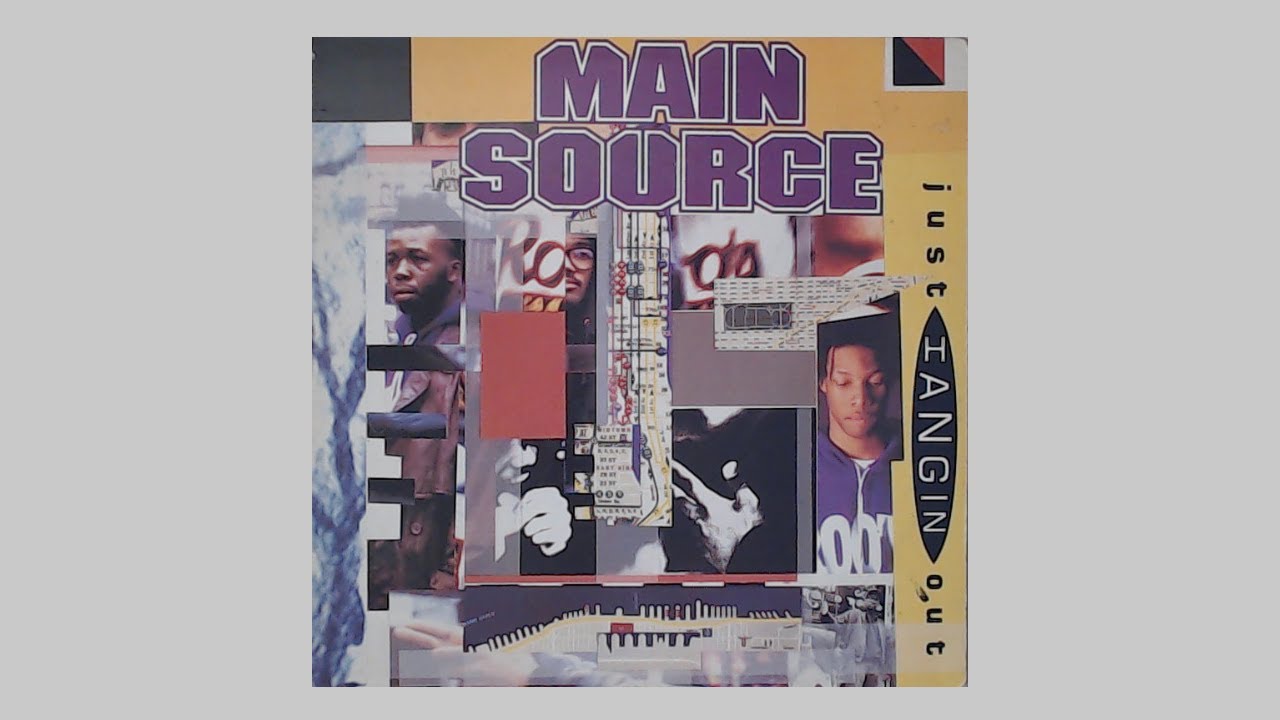 米12 Main Source Just Hangin&amp;#039; Out WP1022 Wild Pitch Records /00250 Main Source – Just Hangin' Out – Vinyl (12