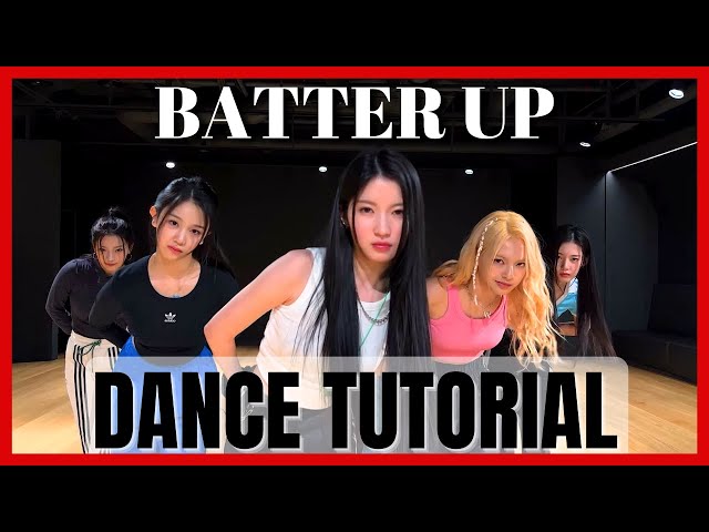 BABYMONSTER - 'BATTER UP' Dance Practice Mirrored Tutorial (SLOWED) class=