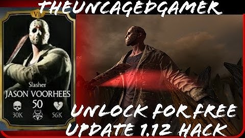 MKX UPDATE 1.16.2 HACK - HOW UNLOCK SLASHER JASON FOR FREE (MKX MOBILE UPDATE 1.12)