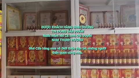 GIỮ HỒN NƯỚC MẮM TRUYỀN THỐNG PHAN THIẾT