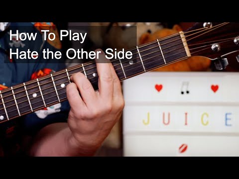 How to Play Hide by Juice WRLD on Guitar *CORRECT WAY* 