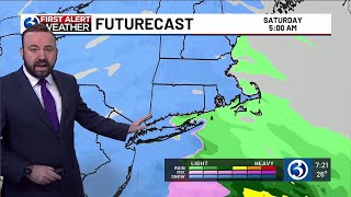 FORECAST: Snow showers this weekend, more First Alert Weather Days for cold