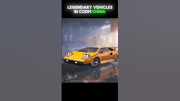 Legendary Vehicles In CODM CN💀.....