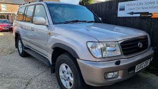 2002 Toyota LAND CRUISER AMAZON 4.2 TD VX 5dr Auto