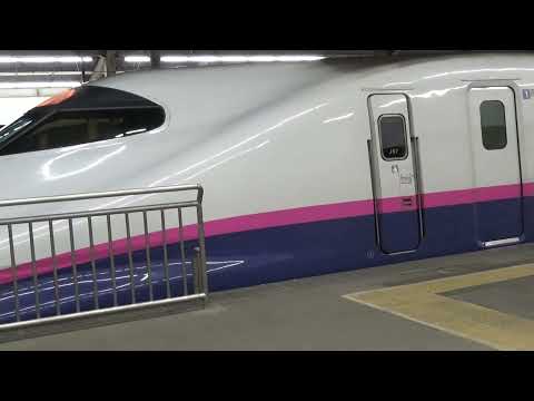 E2系J67編成+E3系L67編成 東北新幹線 やまびこ・つばさ156号 発車 宇都宮駅