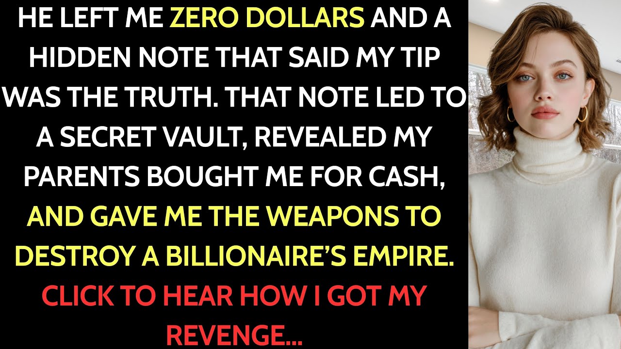 Billionaire Left Me $0 Tip and a Secret Note Under His Plate — What It Said Changed Everything