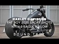 Harley Davidson Fatboy 2020 Short Shots Sound Test