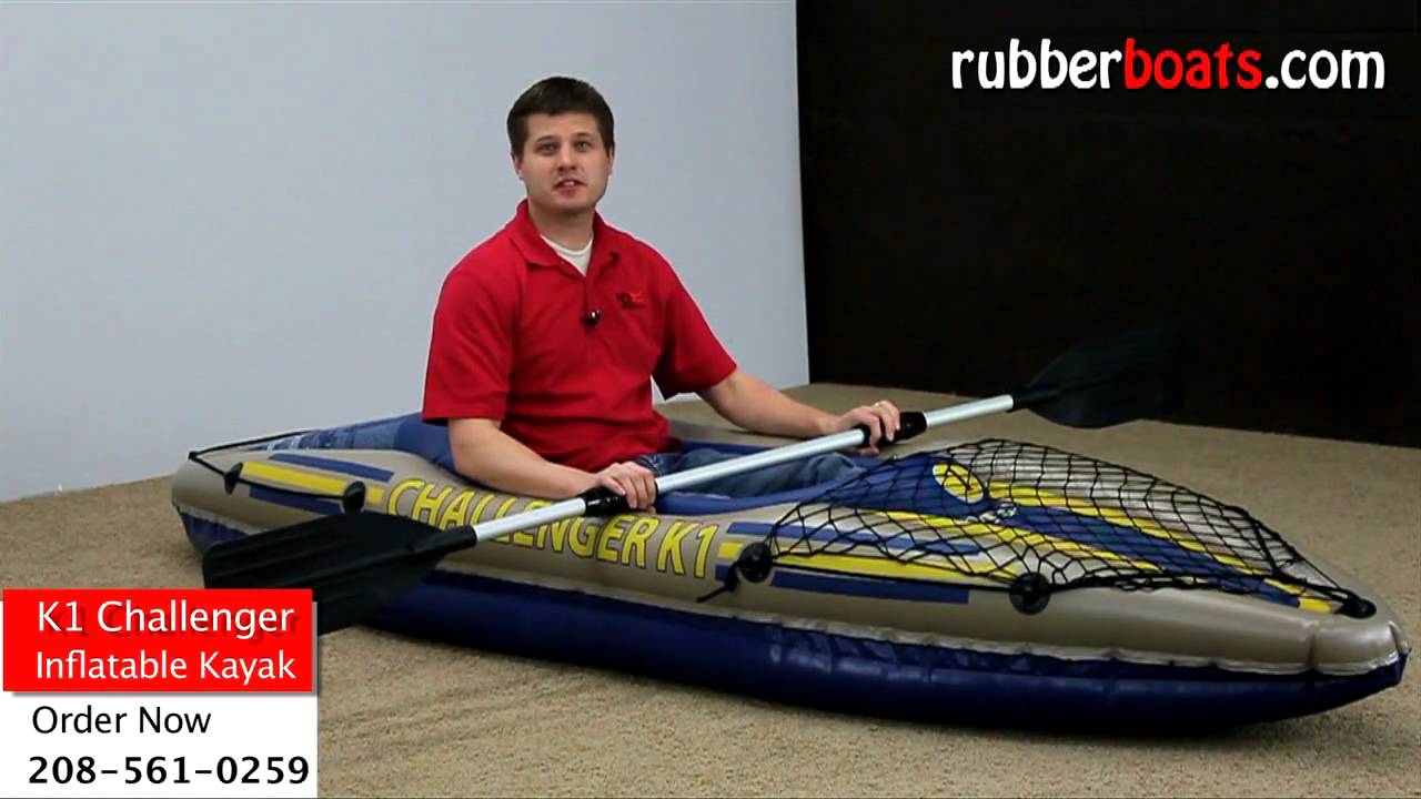 Intex K1 Challenger Inflatable Kayak Video Review by 