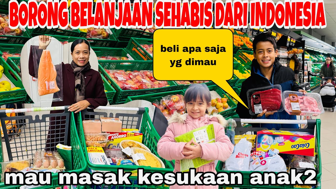 PERTAMA BORONG BANYAK SAMA MAS ERIC SETELAH DARI INDONESIA ,BELI SEMUA YANG ANAK MAU 