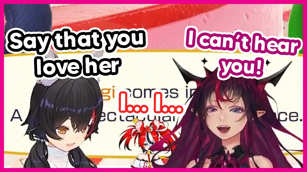 Mio forces Bae to confess to IRyS