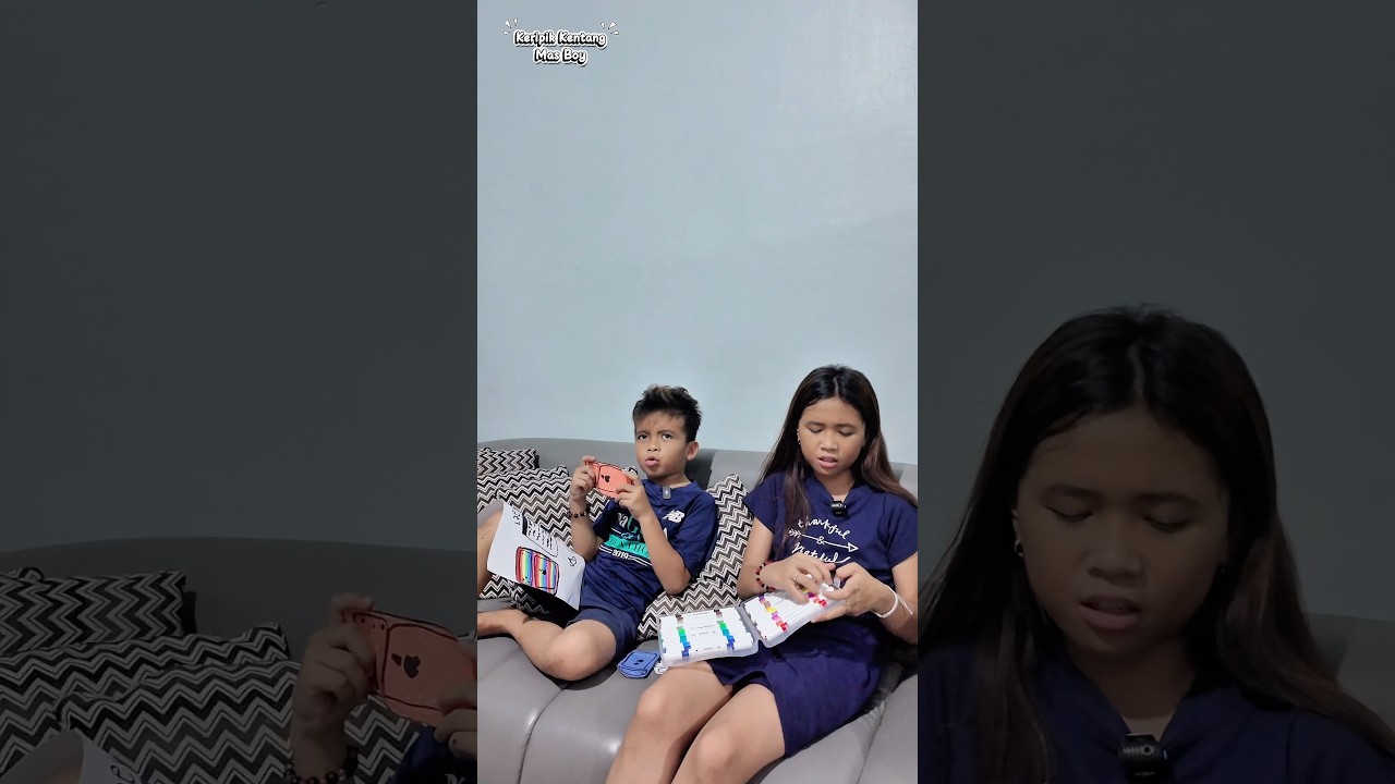 Daddy dan Alvaro disuruh mami mandi #keripikkentangmasboy #shorts #trending #comedy