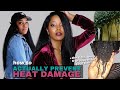 How To ACTUALLY Prevent Heat Damage + Perfect Temperature | Natural Hair