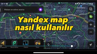 Yandex maps navigasyon kullanımı mobil apk screenshot 1