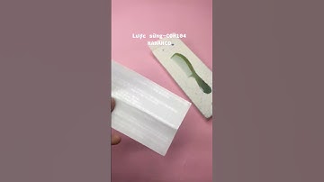 Lược Sừng Mẫu Bằng Đầu Có 2 Loại Răng - COH104