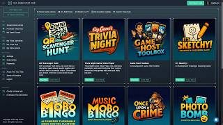 Gig Game App Demo | Trivia, Bingo, AI Games & Event Engagement Platform screenshot 1