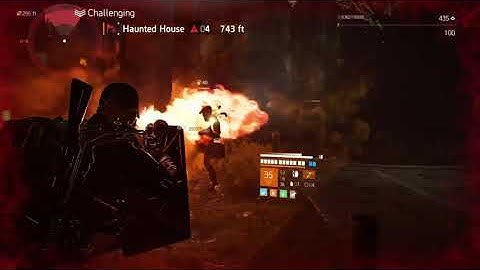 The Division 2  Firewall with Tip of the Spear Armour Set