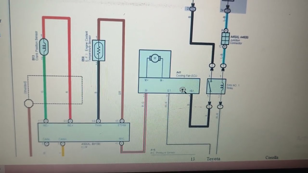 حل أربعة مشاكل تايوتا كوريلا 2013 و متابعة على المخطط