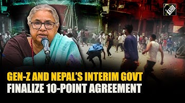 Gen-Z Leaders sign 10-Point accord with Nepal Interim govt as rift widens