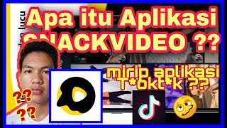 Cara Menggunakan Aplikasi 'Snack video' - Cocok buat status wa | Mirip Aplikasi Tikt*k ?