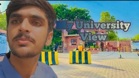 My University review# Emerson University Multan #114anas vlogs#top 1