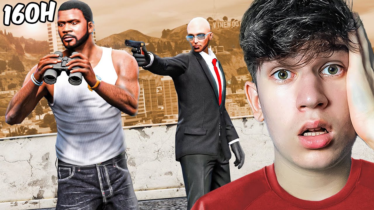 Spędziłem 7 Dni jako HITMAN w GTA V..