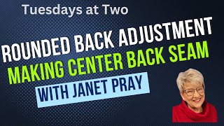 Rounded Back Pattern Adjustments for With & Without Yoke