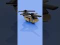 mini LEGO military helicopter 🚁 #lego #animation #speedbuild #military