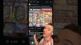 Gave my GF the birthday experience #pokemon #pokemontcg #pokemoncards