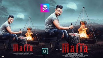 Mafia- Sonu Rajput New Dp Editing Tutorial In Picsart | Manipulation Poster Design | Pijush Editing