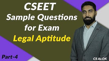 CSEET Sample Questions for Exam - Legal Aptitude  : Part - 4