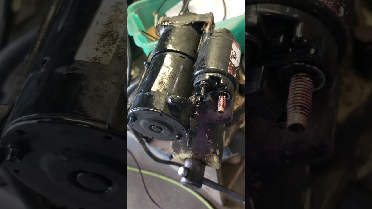 Basic starter bench test. GM 2009 Malibu Boat - YouTube