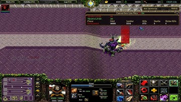 Warcraft 3 Custom hero line 17seconds of maxed Tree of Death