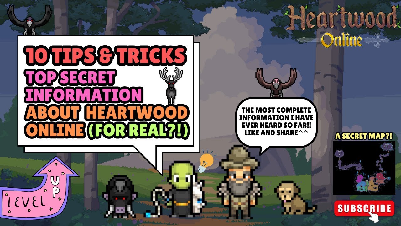 [Heartwood Online] TOP 10 TIPS AND TRICKS AT HEARTWOOD ONLINE!! 