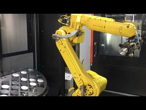 Mazak Integrex i 200 with HALTER loading robot @Berenpas Aerospace, Holland