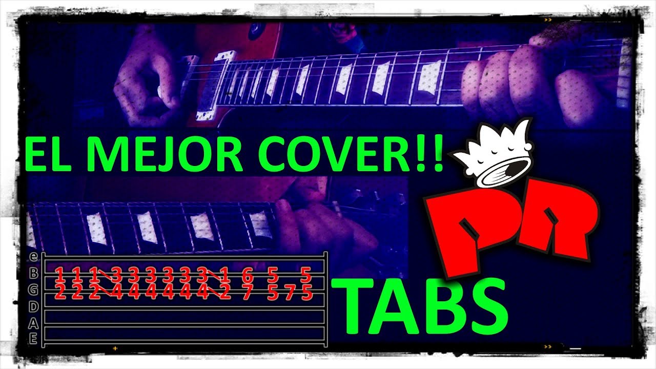 Etiqueta Negra || Los Redondos - Patricio Rey || TABLATURA COVER GUITARRA Jorge Leandro agustin