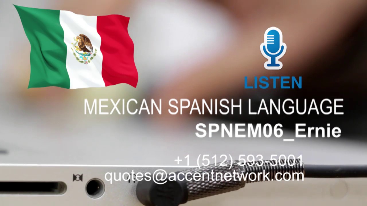 Mexican Spanish Voiceover Talent - SPNEM06 Ernie