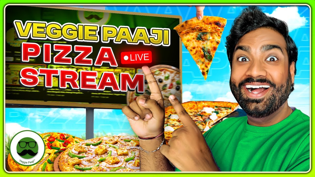 The Great Pizza Stream | Veggie Paaji Live