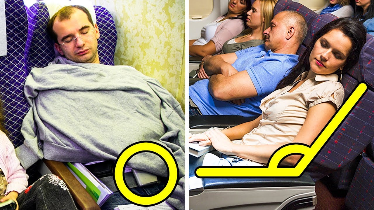 10 Little Known Tricks For Perfect Sleep On A Flight Youtube