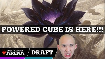 POWERED CUBE IS HERE!!! | Powered Cube Draft | MTG Arena