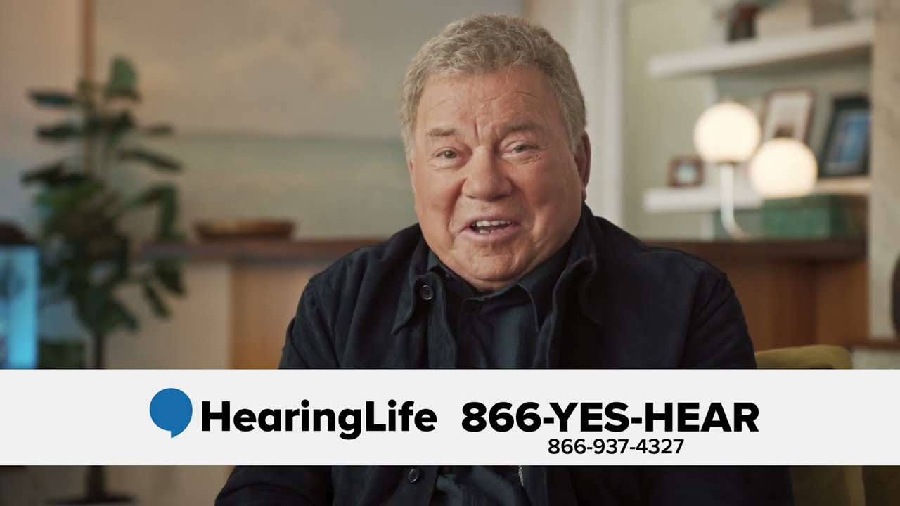 William Shatner for HearingLife