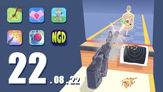Golf Royale!, Magic Colors!, Trimmer Garden Master, Gun Master 3D!!, Roll & Paint | New Games Daily screenshot 4