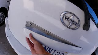 HOW TO: Scion XB Hatchback Handle replacement for $25